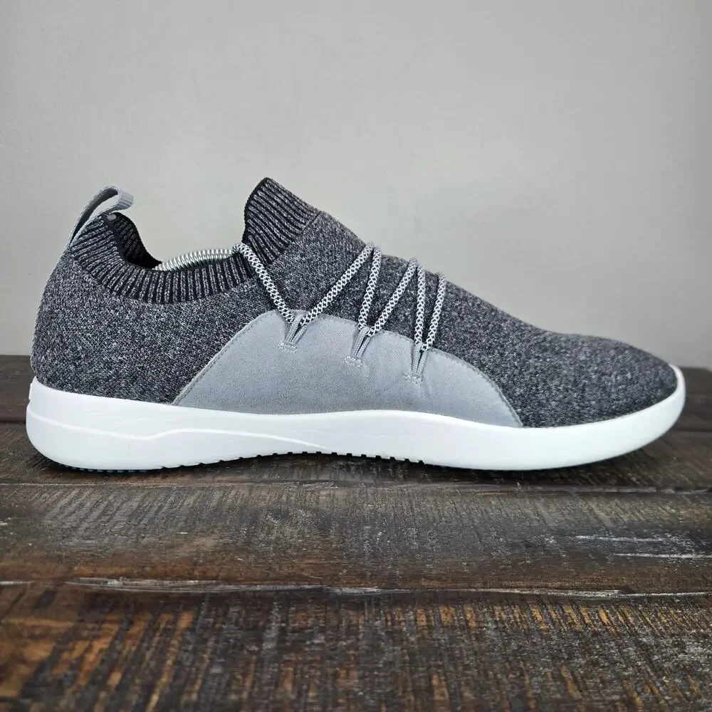 Vessi Cityscape Classic Mens Size 14 Lace Up Waterproof Shoes Sneaker Charcoal